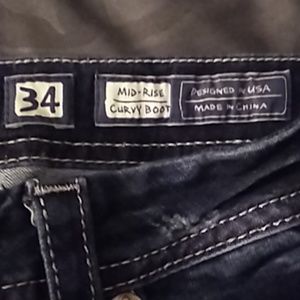 Miss me mid-rise curvy boot Jean